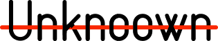 Unknoown